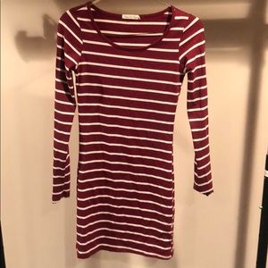 Long Sleeve Striped Dress